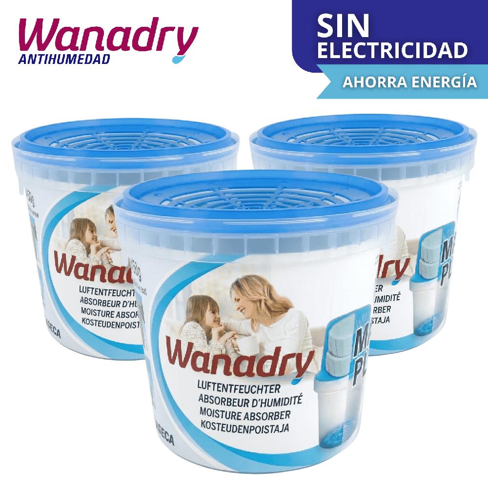 Absorbente de humedad Maxi Plus WANADRY x 3 und