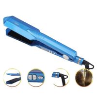 Plancha Laceador Para Cabello Digital Hasta 440°F de Ceramica