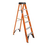 Escalera Tijera 5 Peldaños Fibra De Vidrio Capacidad De Carga 175 Kg Truper 100225