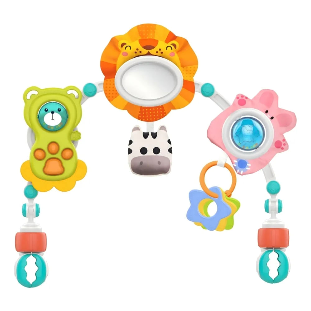 Arco Multifuncional Colgante de Coche Huanger Multicolor de León Play Arch HE0320