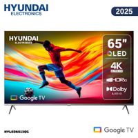 TELEVISOR HYUNDAI 65 QLED SMART TV GOOGLE TV 4K UHD 2025 - HYLED6513QG