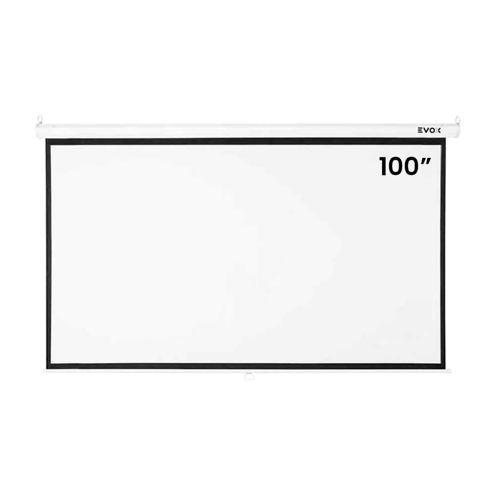 Ecran Evox Manual de 100 Pulgadas 16-9