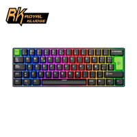 TECLADO MECANICO RK-C61 ESPAÑOL BLACK GREEN