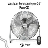Ventilador de Piso de 20  Evolution con Control- METAL - FLOOR-20