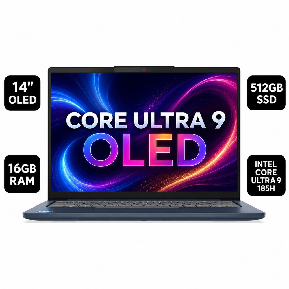 Laptop Lenovo Ideapad Slim 5 14IMH10 14 Core Ultra 9 185H 16gb 512gb Ssd Oled Blue