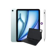 iPad Air 11 Pulgadas M4 128 GB Wi-Fi iPad OS Blue con Smart Keyboard Compatible y Pencil Alternativo
