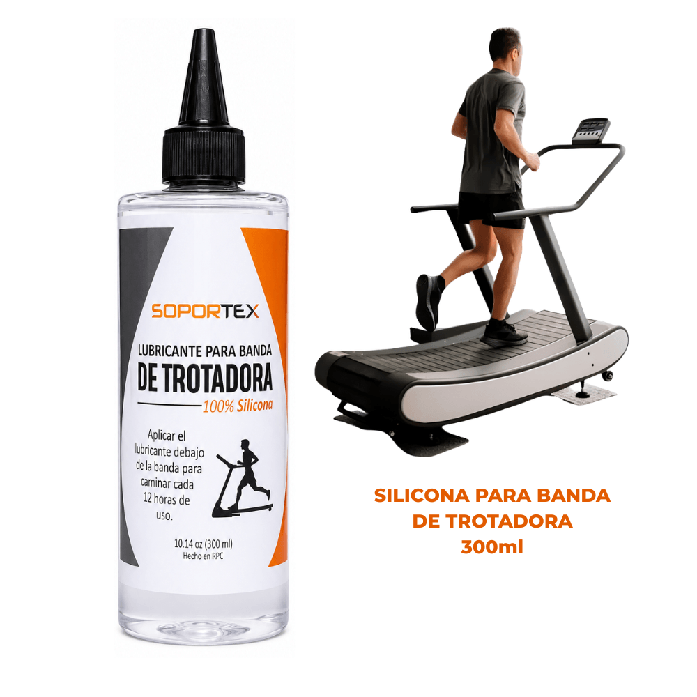 Silicona Lubrincante para banda de Trotadora de 300 ml Soportex