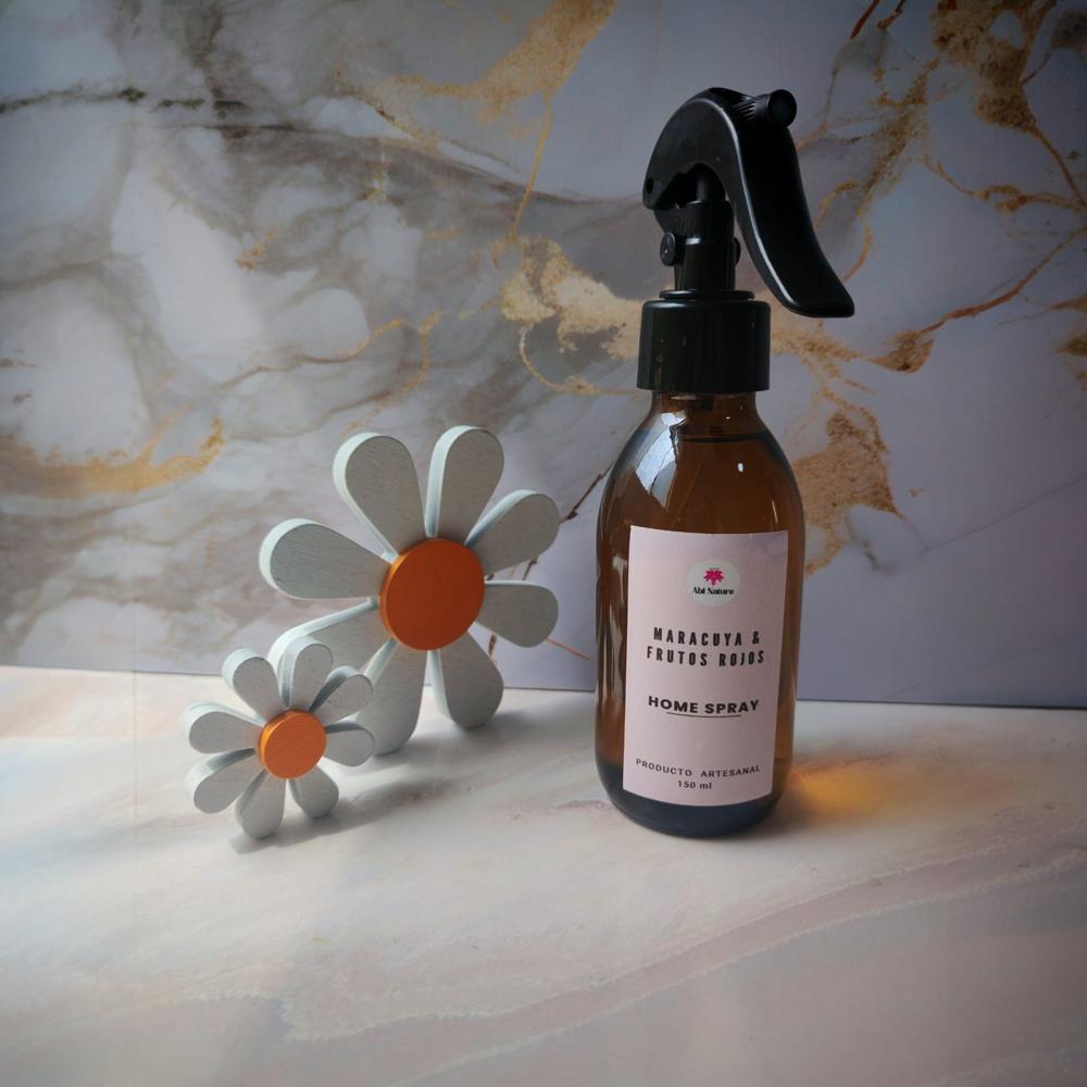 Home Spray Maracuyá y Frutos Rojos 150 ml Aromatizador de Ambiente y Telas