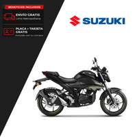 Motocicleta Suzuki GIXXER 150 NAKED 2025 Negro + incluye regalo y casco