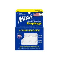 Tapones De Oido Silicona Moldeable Para Adultos 12ud PILLOW SOFT - MACKS