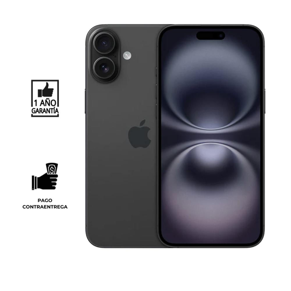 REACONDICIONADO iPhone 16  Plus 128gb I Grado B I color NEGRO