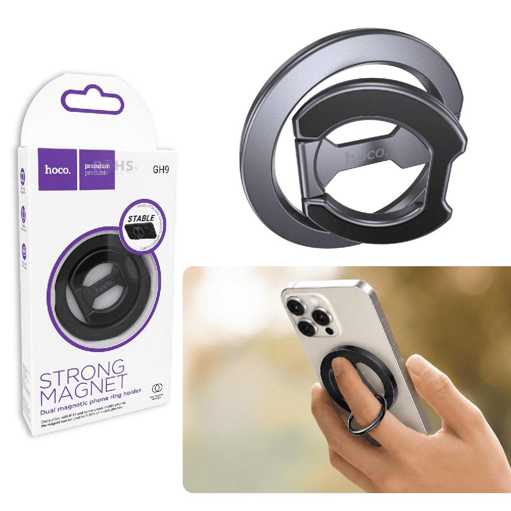Anillo Magnético Hoco Con Soporte Giratorio Para Celular