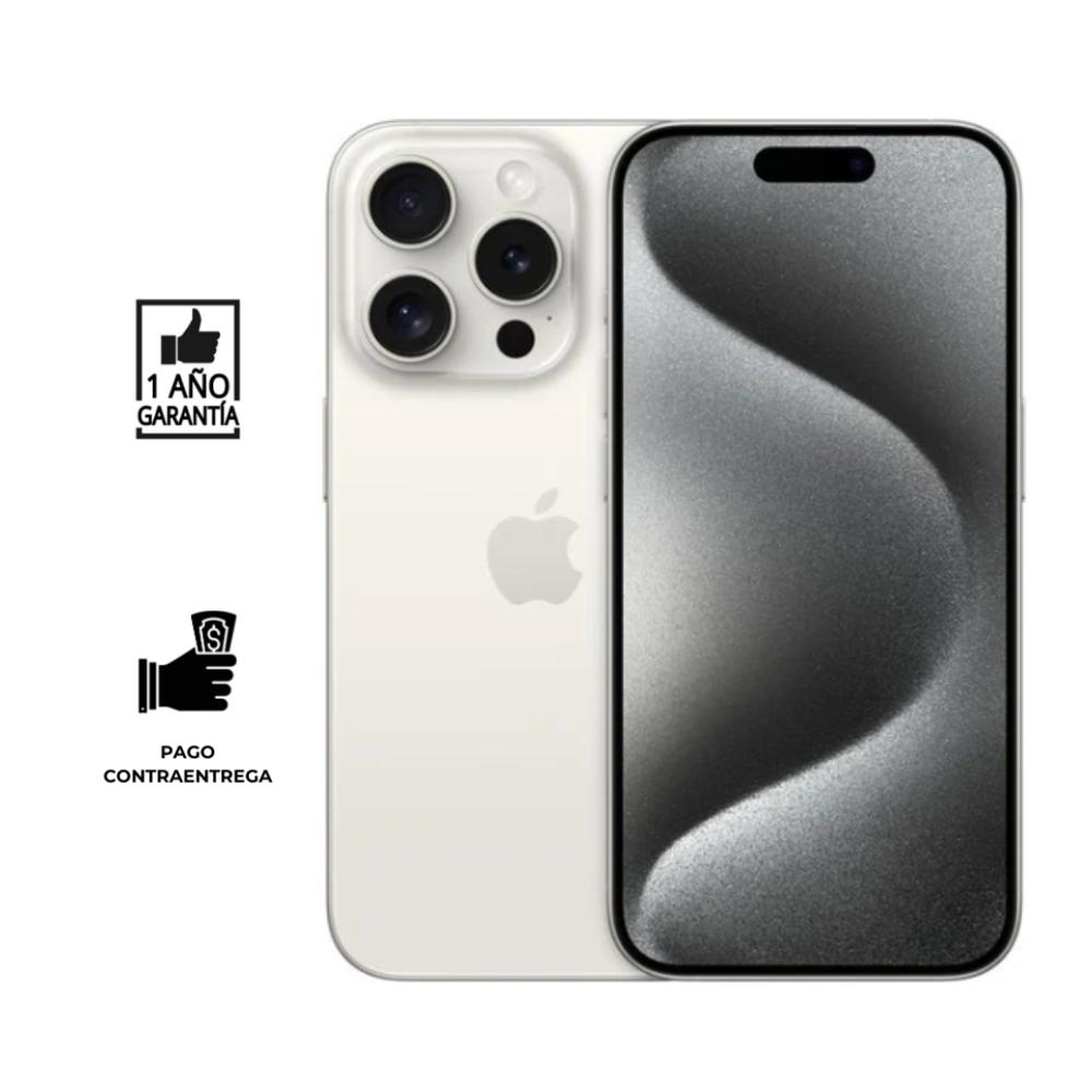 REACONDICIONADO iPhone 15 Pro Max 1TB I Grado A I color Blanco
