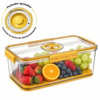 Táper Hermético Premium Amarillo Tamaño M 7006 465M601