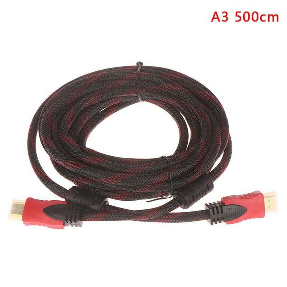 Cable HDMI - HDMI  5Metros Con Filtro Full HD 3D V14