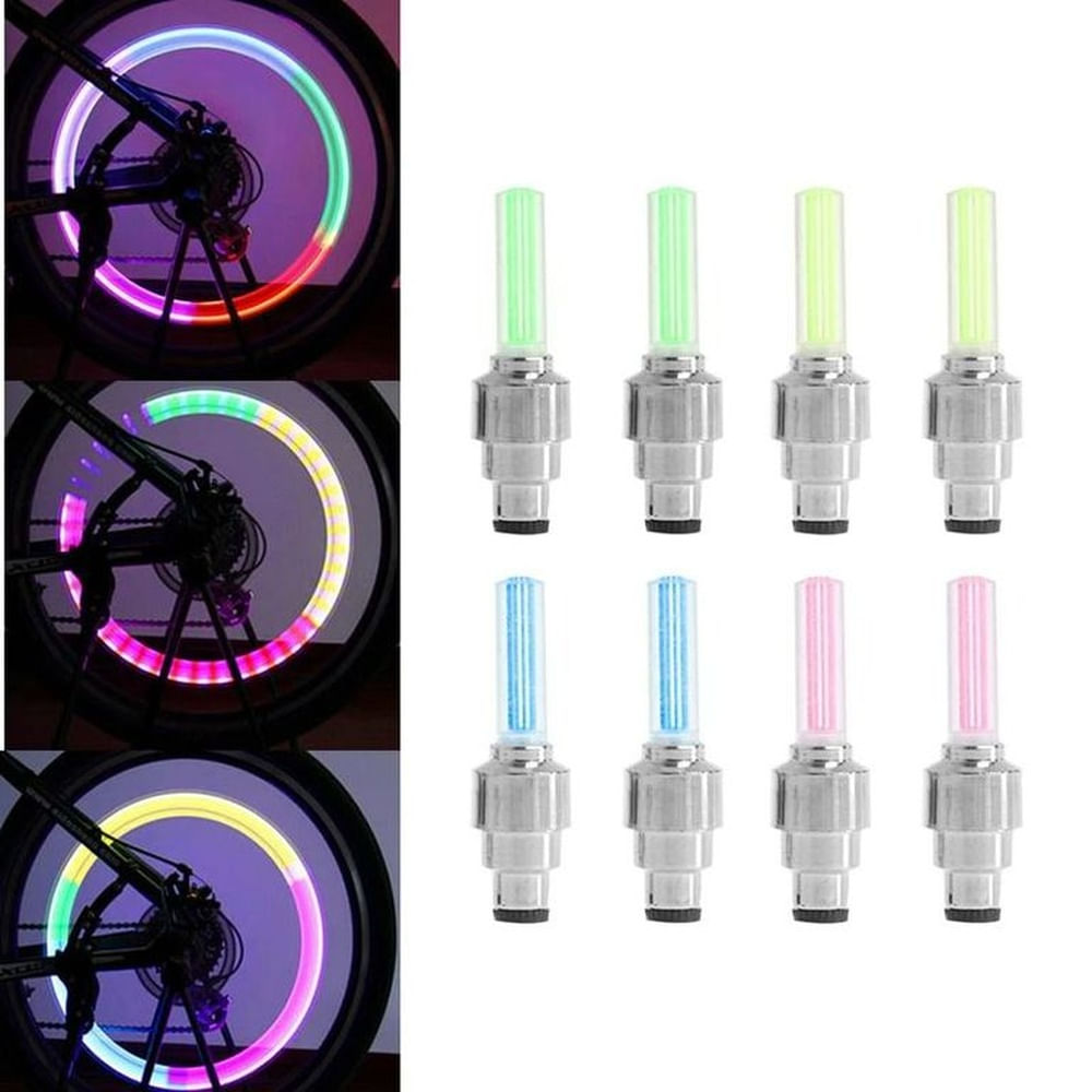 Pack 2Unidades Flash Led RGB para Moto Auto Bicicleta Multicolor