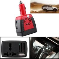 Inversor de Corriente para Auto de 12v A 220v Usb hasta 100W