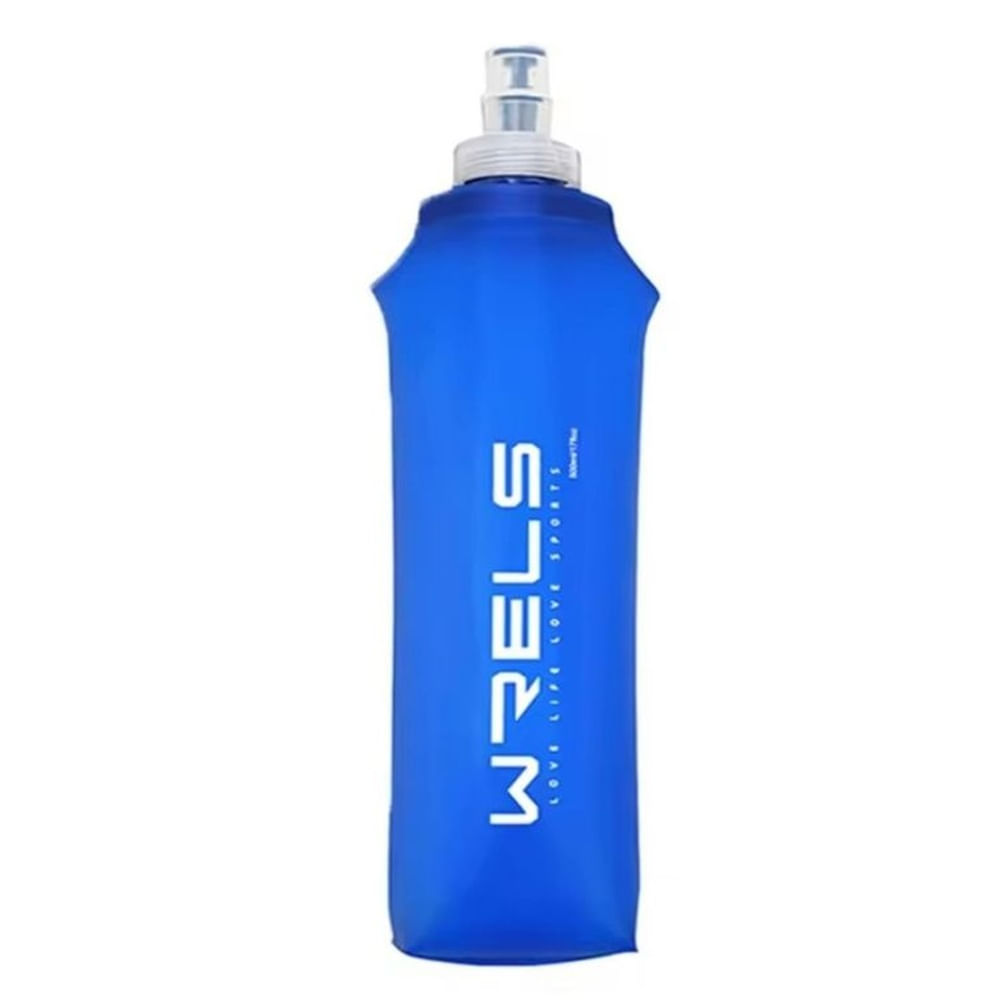 Bolsa de Agua para Correr Caminar 500ml Plegable SOFT FLASK Azul
