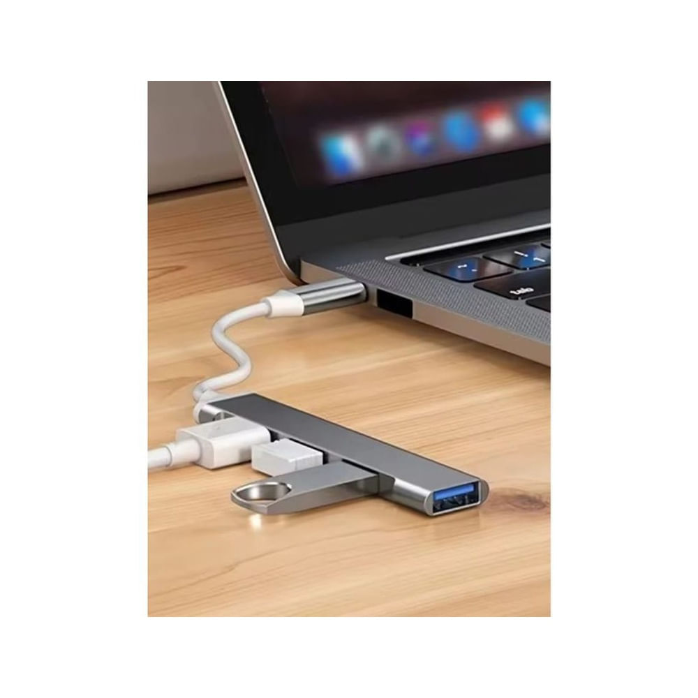 Adaptador USB de 4 Puertos