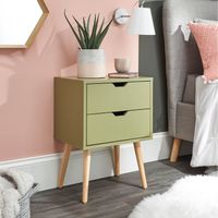 Velador Vintage Luna Ventitas Home Verde Limón