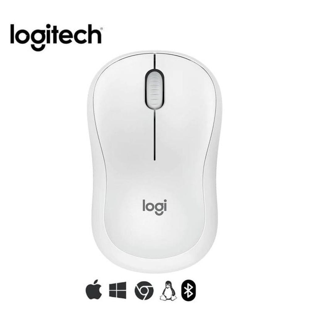 MOUSE LOGITECH M240 SILENT WIRELESS BT WHITE