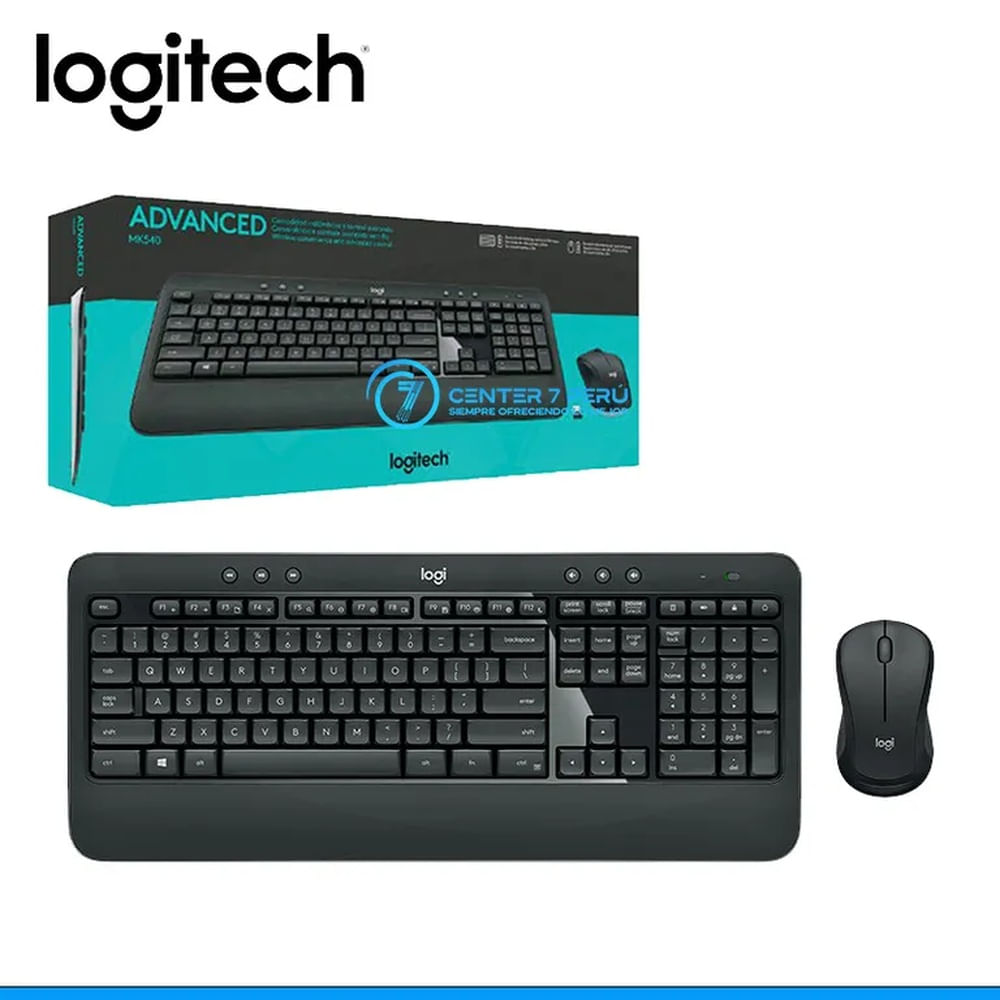 Teclado Mouse Logitech mk540 ADVANCED inalambrico