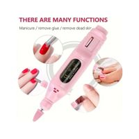 Pulidor De Uñas Eléctrico Manicura Pedicura + Kit De Pulido