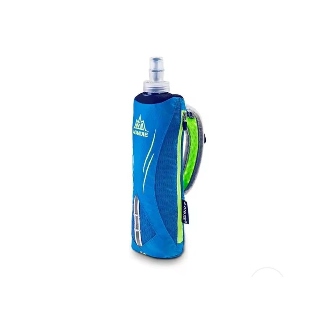 PORTA BOTELLA DE AGUA 500ml para correr Azul