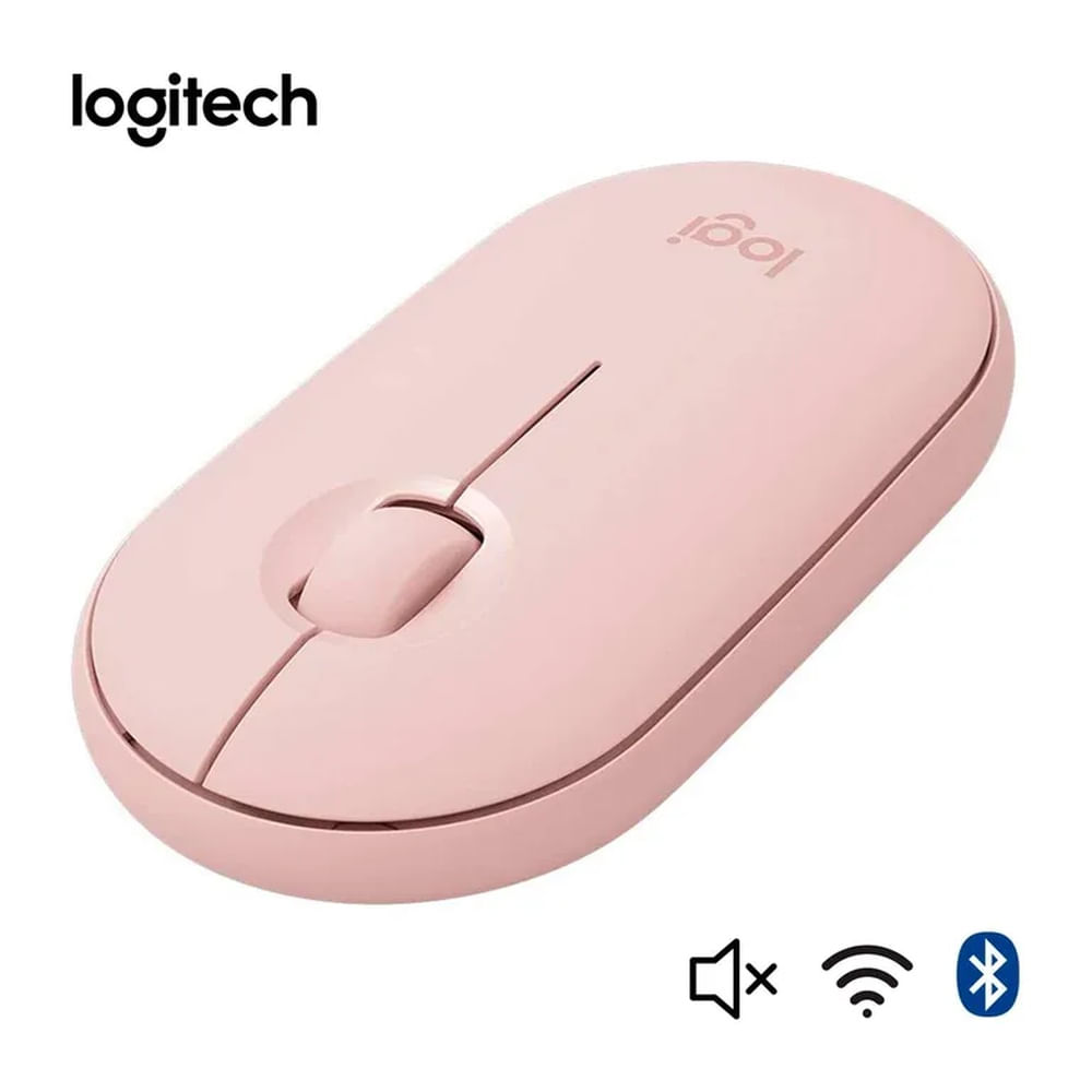 MOUSE LOGITECH PEBBLE 2 M350S BLUETOOTH/WIRELESS ROSE