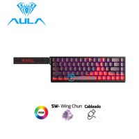 Teclado Aula WIN60HE MAX Cableado BLACKRED - WING CHUN MAGNETIC SWITCH