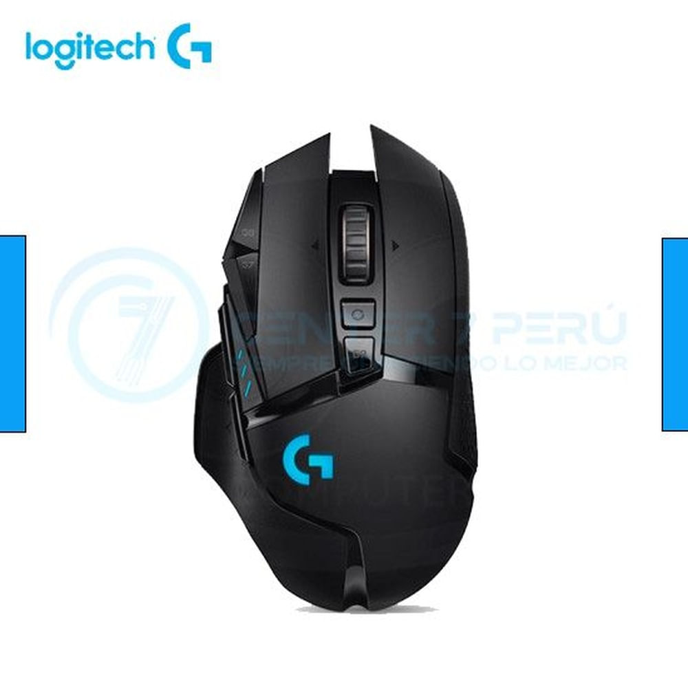 MOUSE LOGITECH G502 LIGTHSPEED WIRELESS BLACK 910-005565