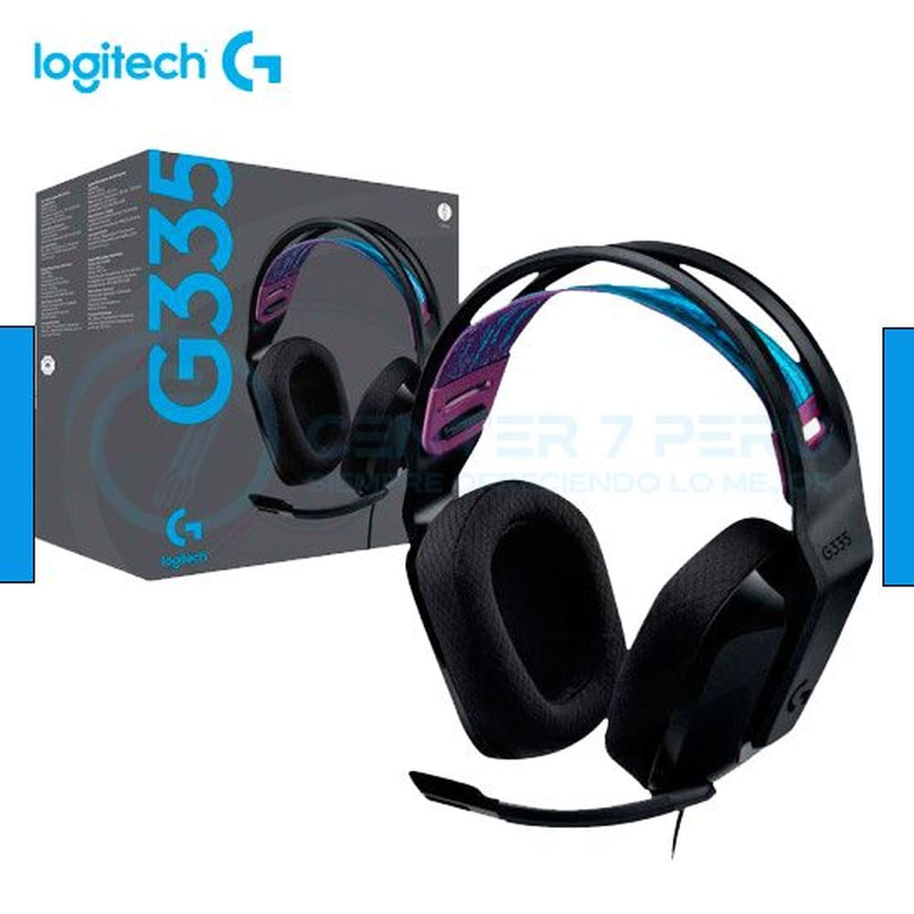 AUDIFONO CMICROF LOGITECH G335 BLACK