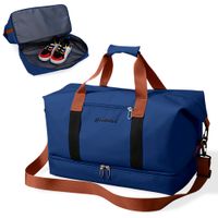 Bolso de Viaje Maletín Deportivo para Gimnasio Azul CG0