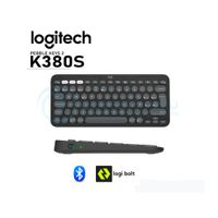 Teclados Logitech Pebble 2 K380S Bluetooth negro