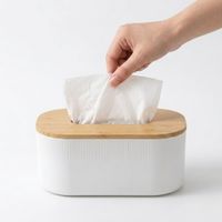 Dispensador de Servilletas Ovalado Blanco 103BL11