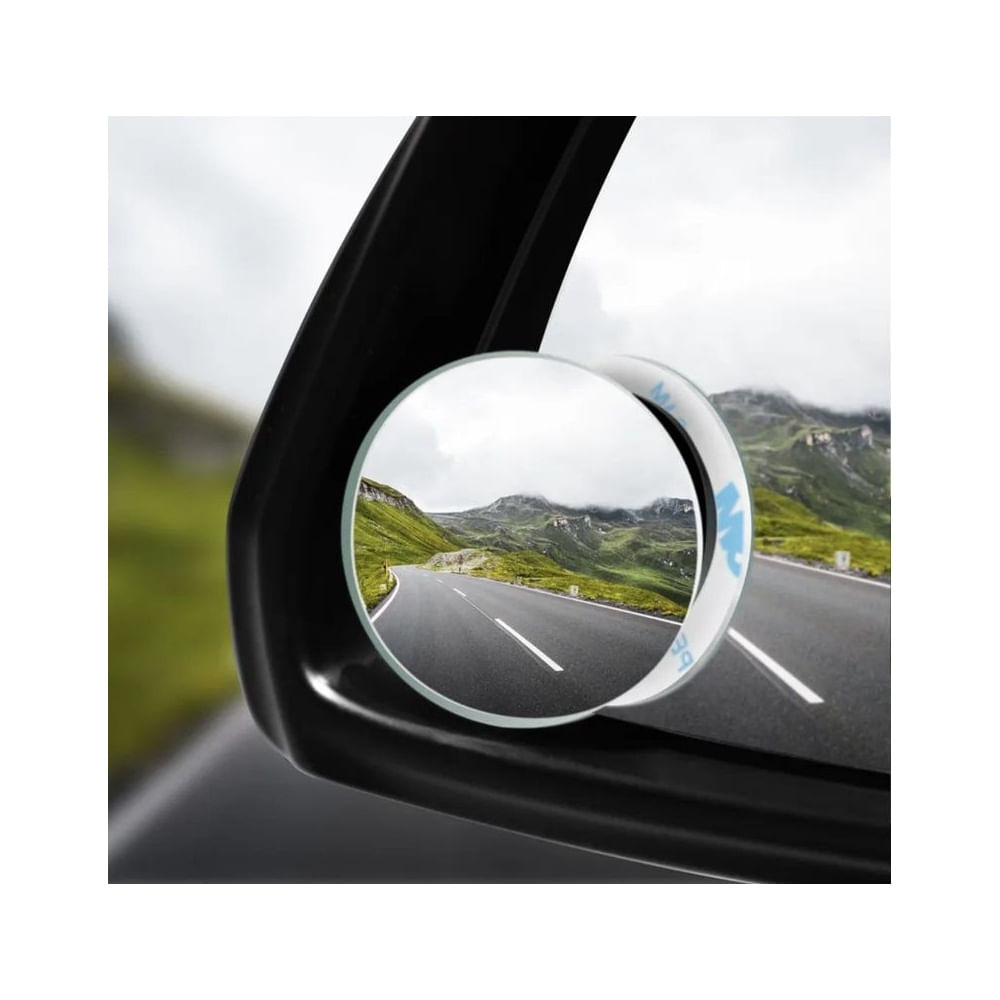ESPEJO RETROVISOR, ESPEJO AUXILIAR PUNTO CIEGO DE 360 GRADOS Negro