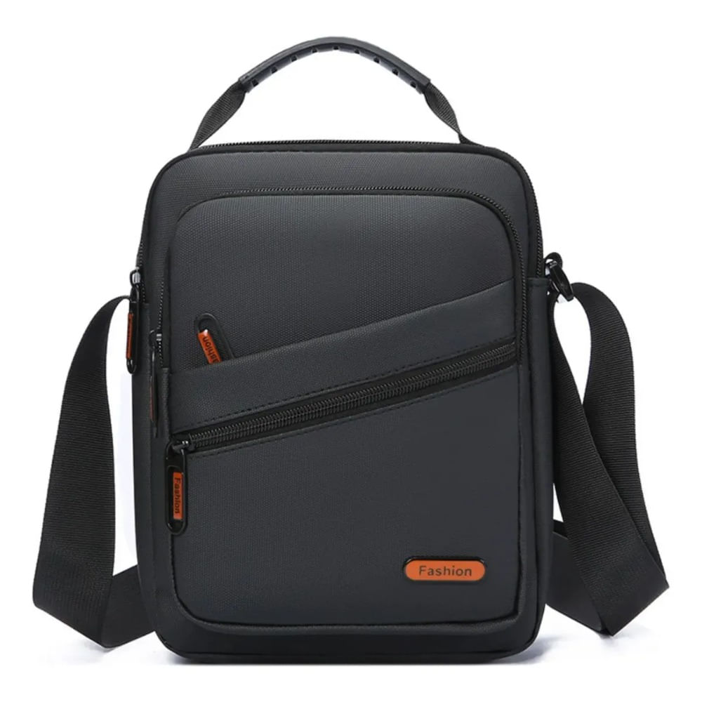 Bolso Morral Impermeable Hombre Oxford Múltiples Bolsillos