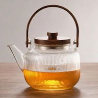 Tetera de Vidrio Borosilicato 1000 ml con Filtro 29BF08