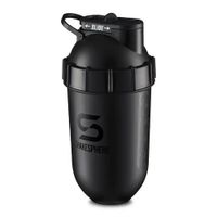 Shaker Bottle Shakesphere Tumber, Gloss Black With Black Logo