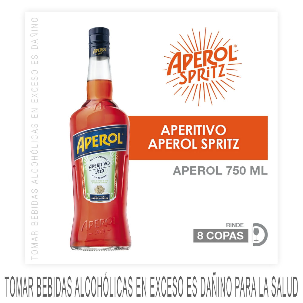 Licor APEROL Botella 750ml
