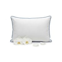 Almohada 220 Hilos Algodón Deluxe - Azul Arlin 70 X 50 Cm