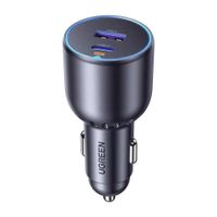 UGREEN Cargador para Auto USB-C PD  USB-A 63W QC3.0 EC701 - 35023