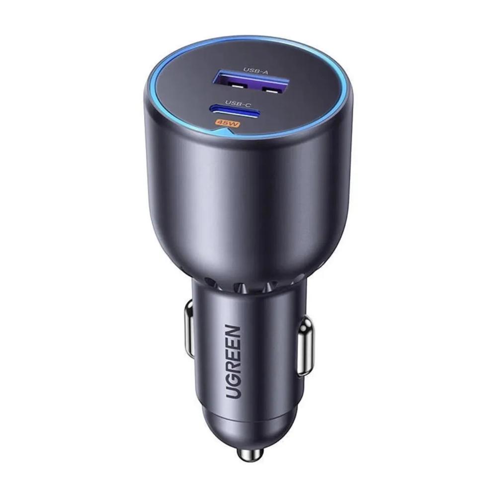 UGREEN Cargador para Auto USB-C PD USB-A 63W QC3.0 EC701 - 35023