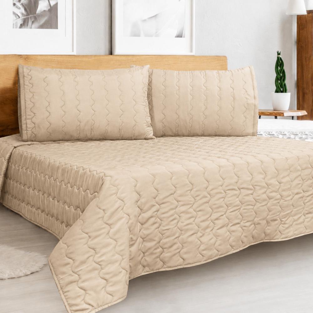 Cover Thin 150 Hilos Microfibra Confort / Beige Arlin 10000378