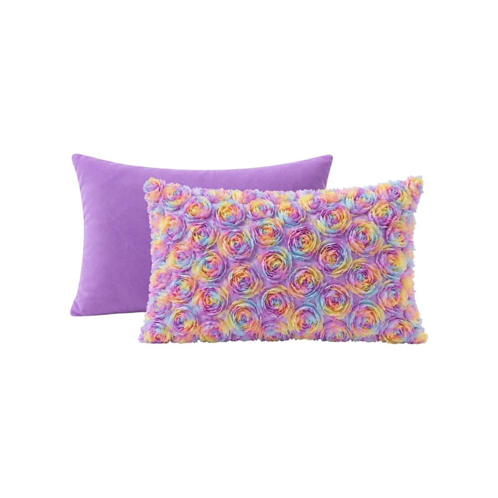 Almohada Long Pillow 150 Hilos Algodón Confort - Lila Arlin 35 X 80 10000552