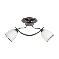Lámpara Colgante Orange Santiago 2 Luces E27 Silver