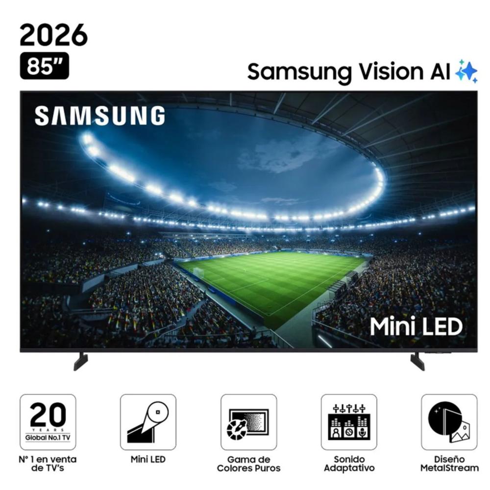 Televisor Samsung 85 Mini LED 4K Vision AI UN85M70HAGXPE