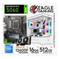 PC GAMER CORE I5 12400F-GRAFICA RTX 5060 DE 8GB- RAM 16GB - SSD 512GB