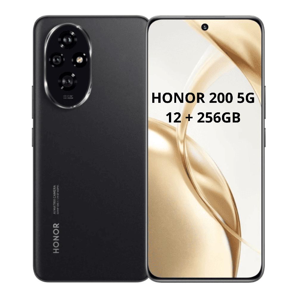 Celular Honor 200 5g Dual Sim Phone 12 Gb Ram 256 Gb Rom Black Negro