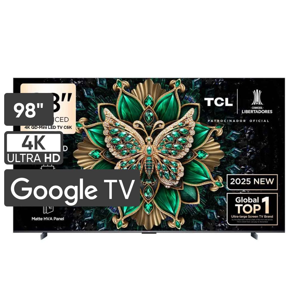 Televisor TCL MiniLed 98"" UHD 4K Smart TV 98C6K